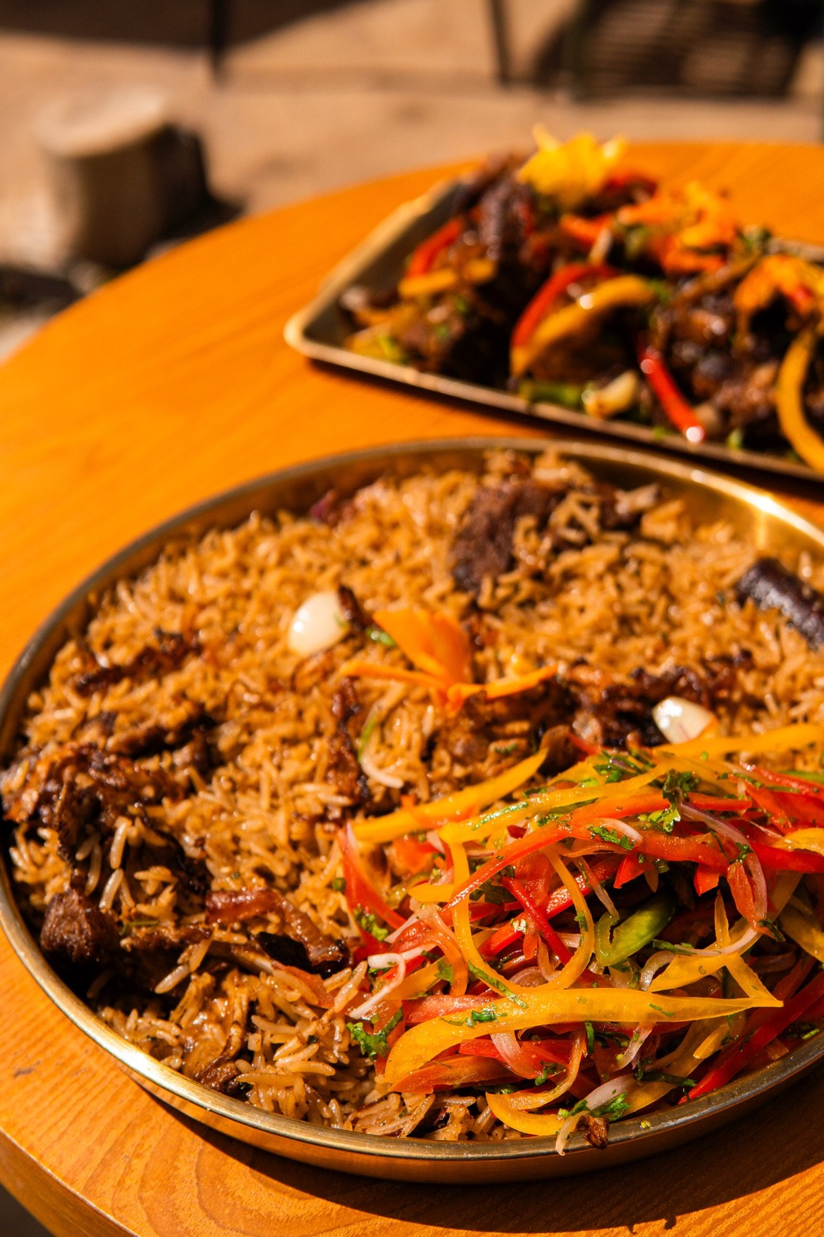TSUKU TSUKU rice platter